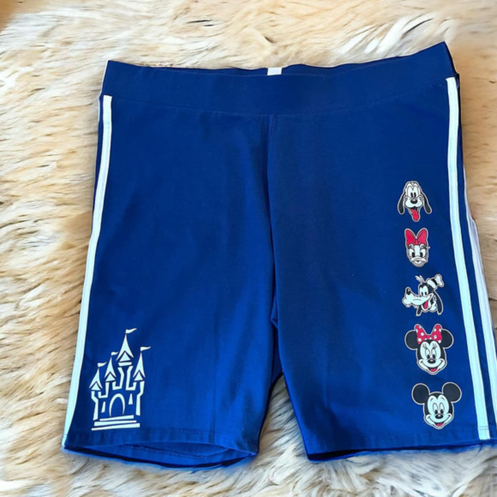 Torrid 3 (3X 22/24) Disney Mickey Mouse and Friends 50th Anniversary Bike Shorts